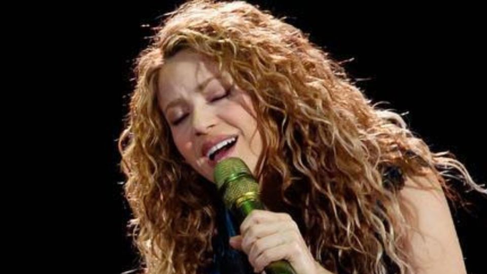 Shakira cantando. Fuente: Instagram @shakira