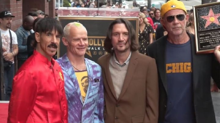 El impresionante reconocimiento a los Red Hot Chili Peppers