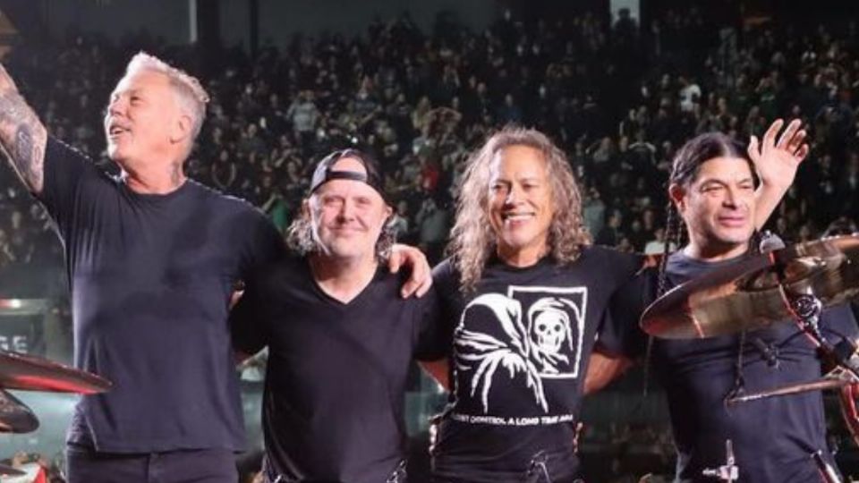 Metallica. Fuente: Instagram @metallica