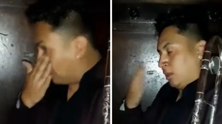 Un músico tuvo que trabajar en la boda de su ex, terminó llorando y se hizo viral en TikTok