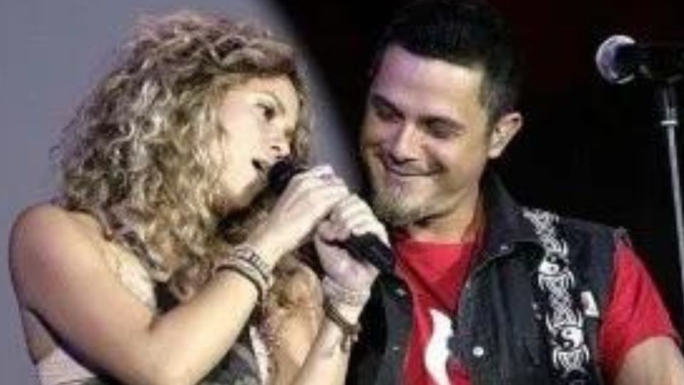 Shakira y Alejandro Sanz. Fuente: Archivo La Sabrosita.