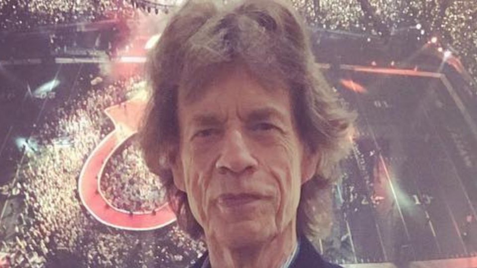 Mick Jagger, posando. Fuente: Instagram @mickjagger