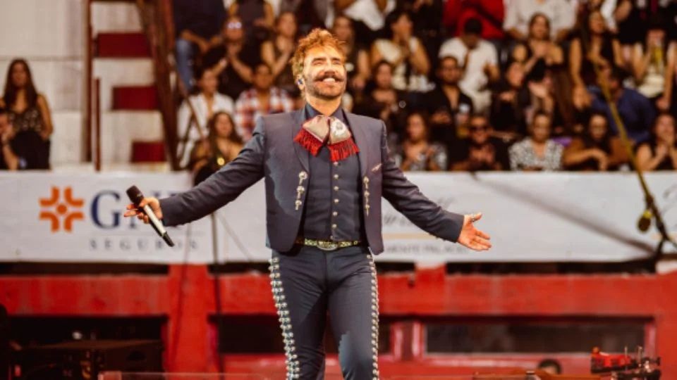 Alejandro Fernández en concierto.
