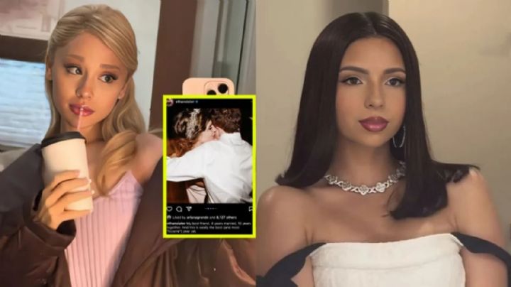 ¿Ariana Aguilar? Comparan a la cantante con Ángela por dar like a fotos de su novio con exesposa