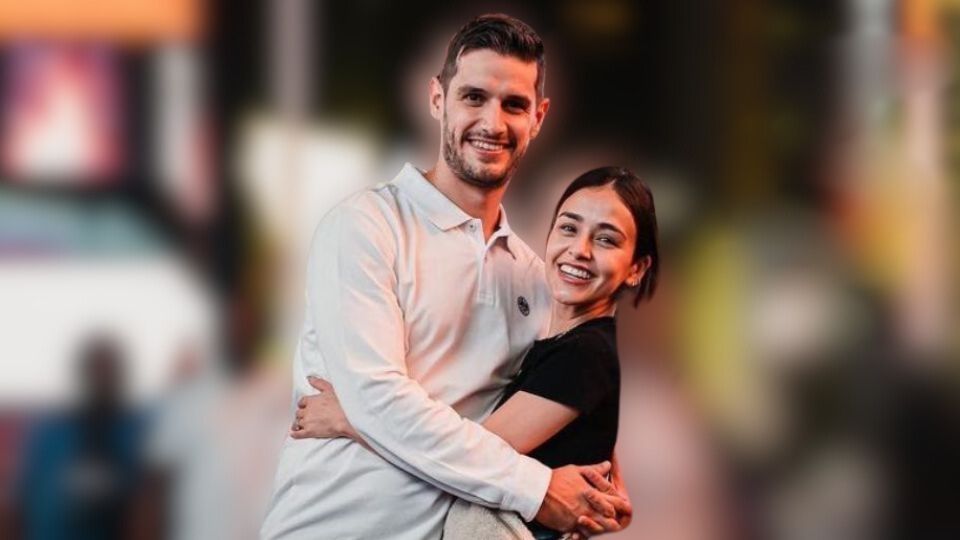 Adrián Marcelo y su esposa Karina Puente.