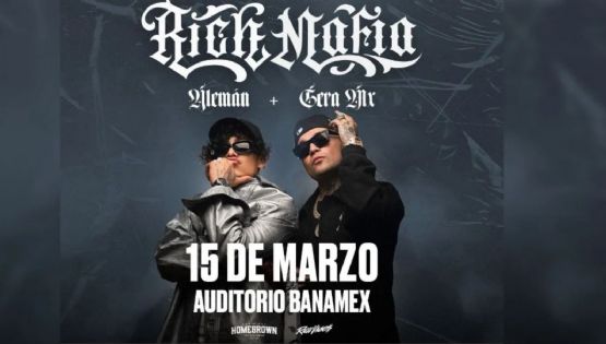 El Tour 'Rich Mafia' con Gera Mx y Alemán llega a Monterrey el próximo 15 de marzo