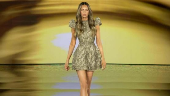 'Tengo el menisco roto': Belinda responde a críticas por su caminata en la Fashion Week