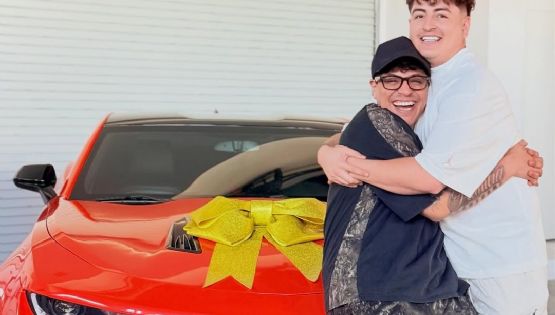 Eduin Caz sorprende a Moy Bobadilla con un lujoso auto como muestra de amistad