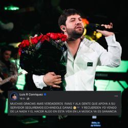 Luis R. Conriquez envía mensaje a fans tras destrozos en su concierto de Texcoco