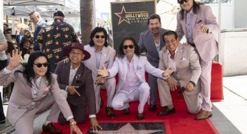 Los Bukis reciben su estrella en el Paseo de la Fama de Hollywood