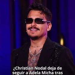Christian Nodal deja de seguir en Instagram a Adela Micha tras polémica entrevista
