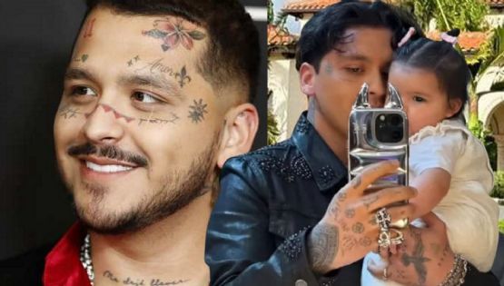 Amor de padre: Christian Nodal revela que se quitó los tatuajes por su hija Inti
